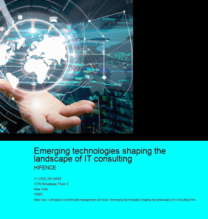 Emerging technologies shaping the landscape of IT consulting