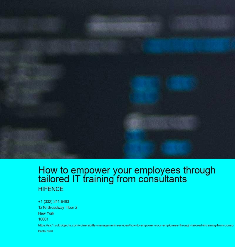 How to empower your employees through tailored IT training from consultants 