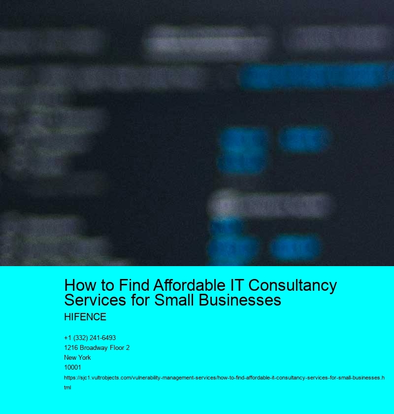 How to Find Affordable IT Consultancy Services for Small Businesses