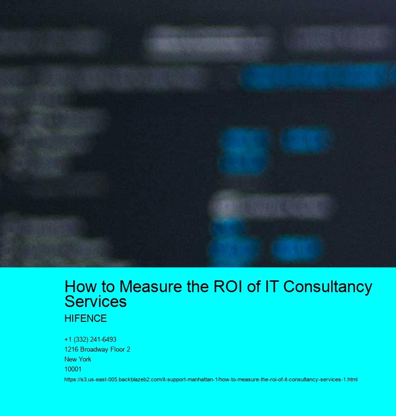 How to Measure the ROI of IT Consultancy Services