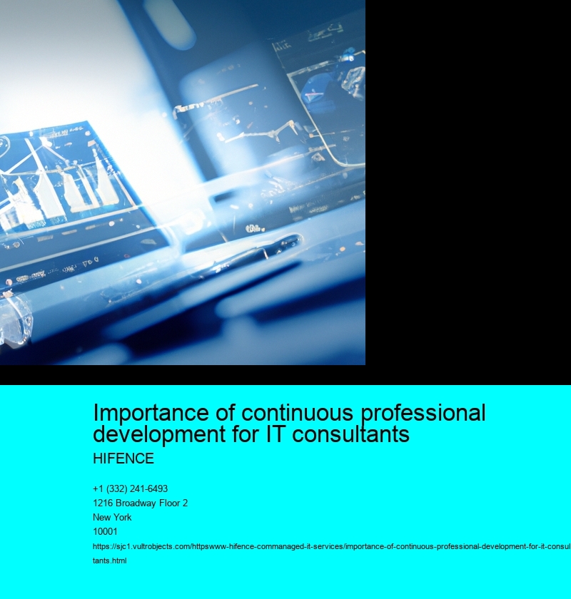 Importance of continuous professional development for IT consultants 