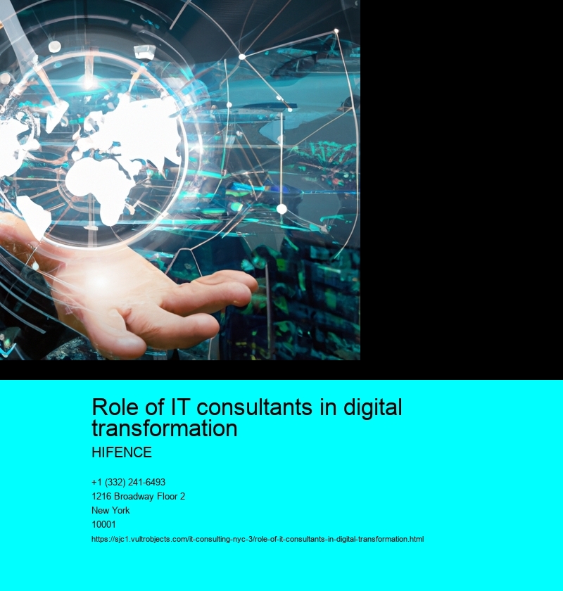 Role of IT consultants in digital transformation