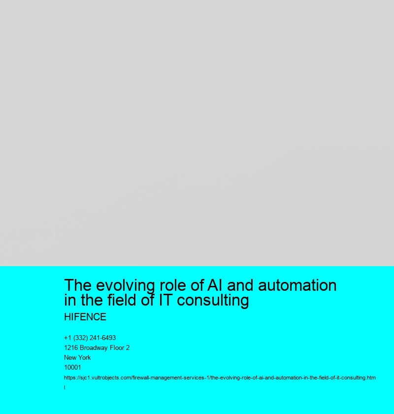 The evolving role of AI and automation in the field of IT consulting