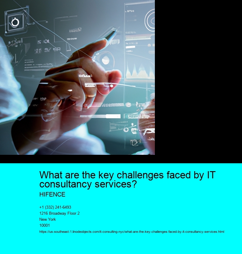 What are the key challenges faced by IT consultancy services?