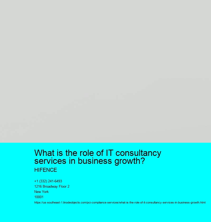 What is the role of IT consultancy services in business growth?