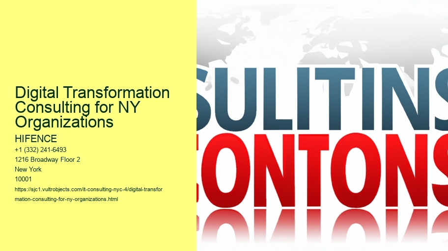 Digital Transformation Consulting for NY Organizations