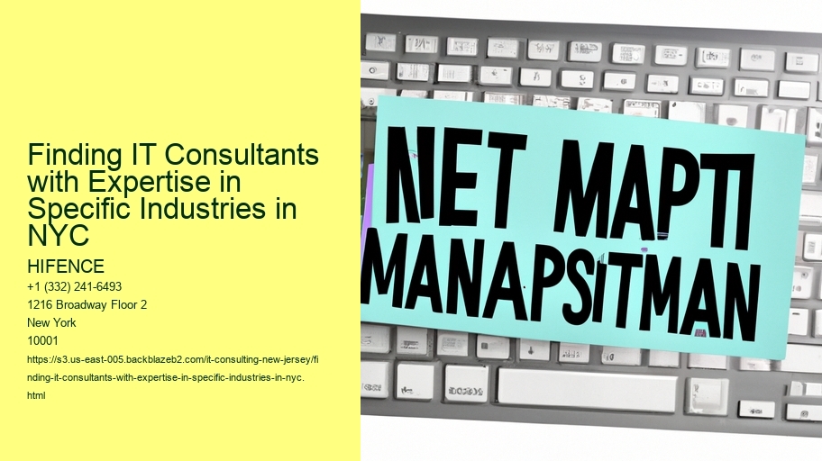 Finding IT Consultants with Expertise in Specific Industries in NYC