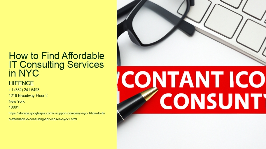 How to Find Affordable IT Consulting Services in NYC