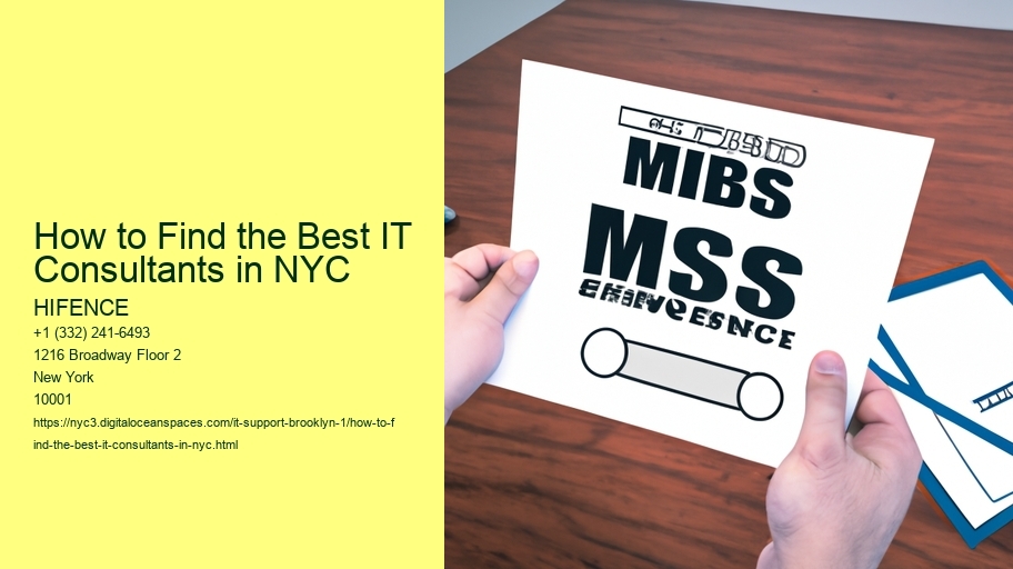 How to Find the Best IT Consultants in NYC