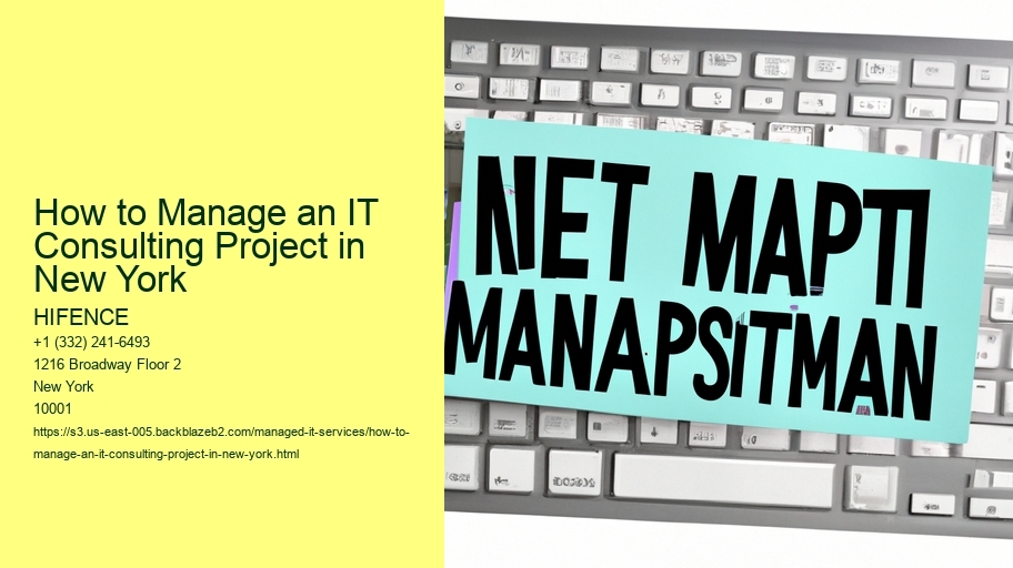 How to Manage an IT Consulting Project in New York