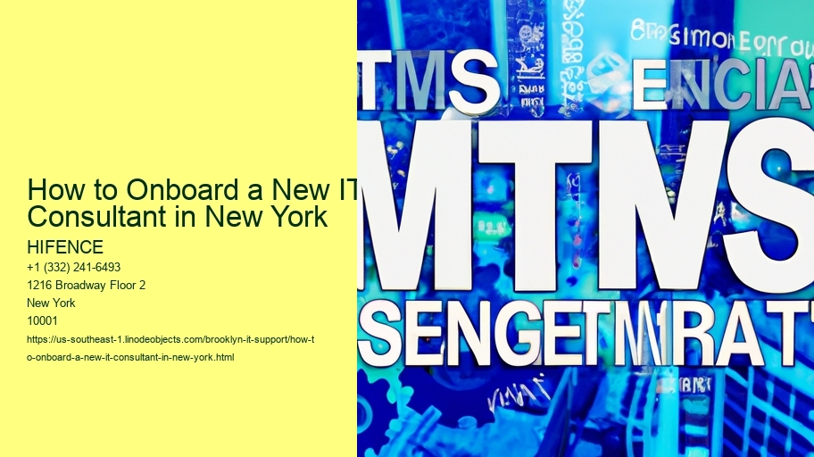 How to Onboard a New IT Consultant in New York