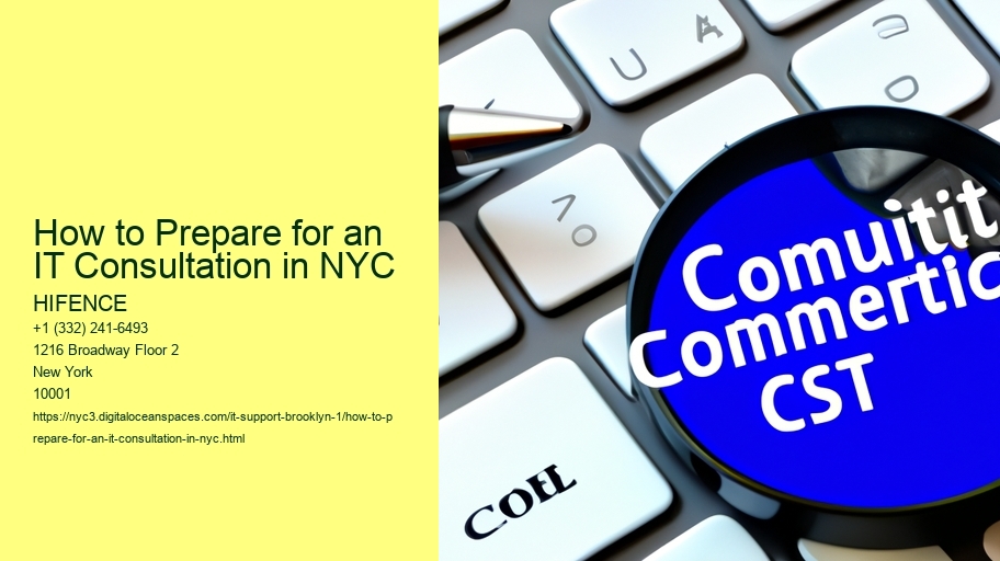 How to Prepare for an IT Consultation in NYC