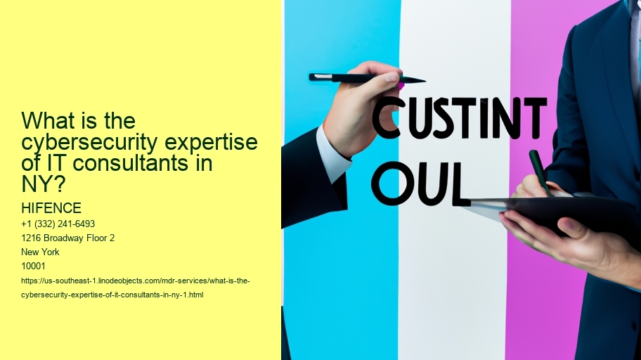 What is the cybersecurity expertise of IT consultants in NY?