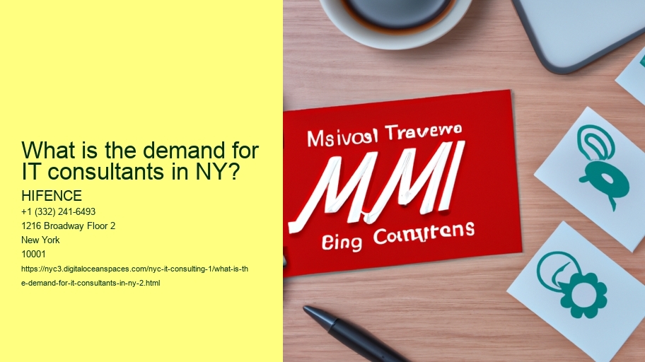 What is the demand for IT consultants in NY?