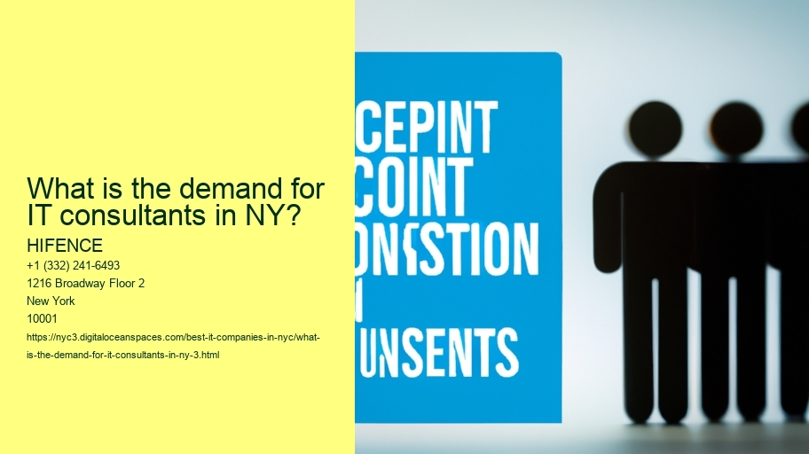 What is the demand for IT consultants in NY?