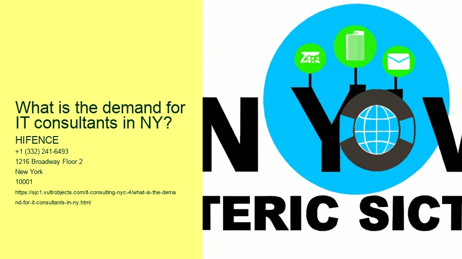 What is the demand for IT consultants in NY?