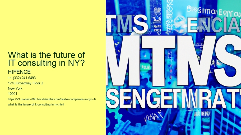 What is the future of IT consulting in NY?