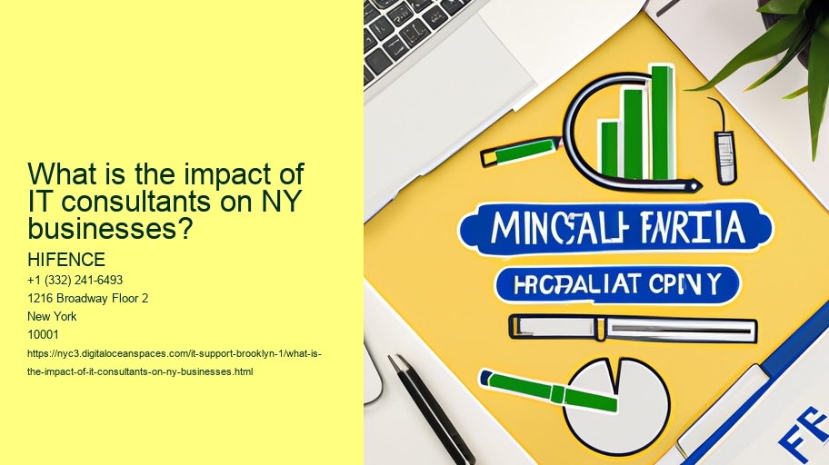 What is the impact of IT consultants on NY businesses?