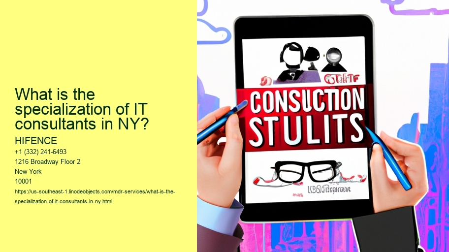 What is the specialization of IT consultants in NY?