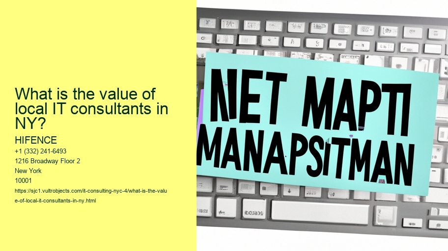 What is the value of local IT consultants in NY?