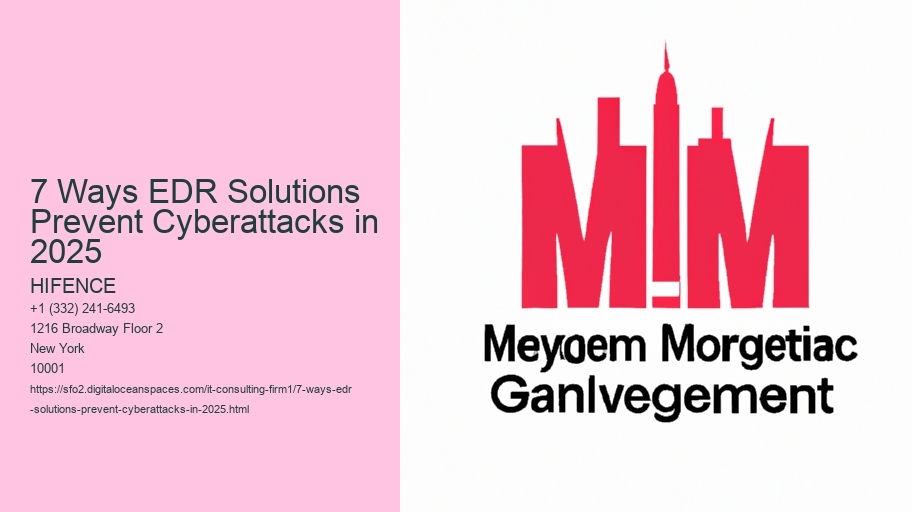 7 Ways EDR Solutions Prevent Cyberattacks in 2025