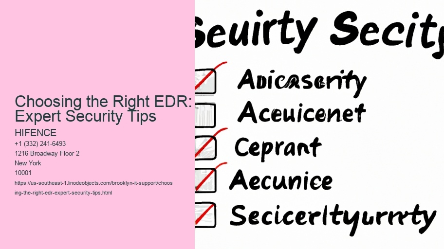 Choosing the Right EDR: Expert Advice a Tips