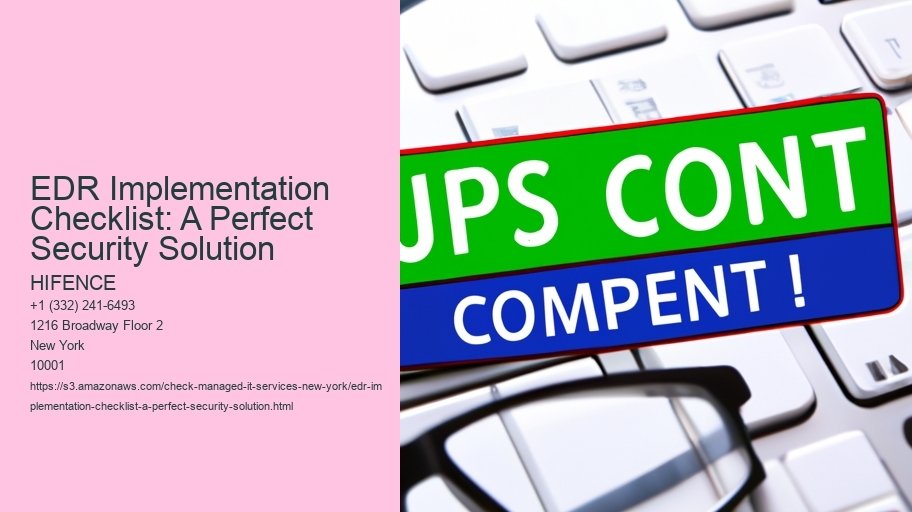 EDR Implementation Checklist: A Perfect Security Solution