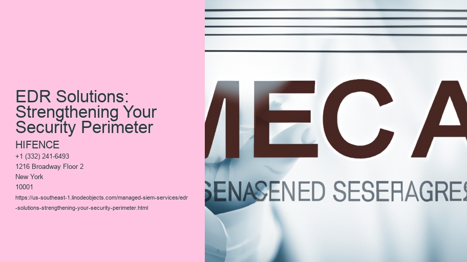 EDR Solutions: Strengthening Your Security Perimeter
