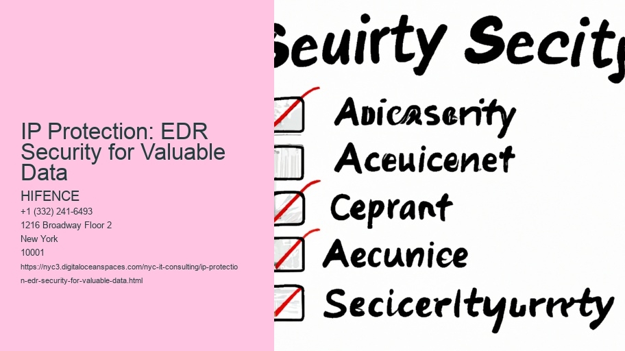 IP Protection: EDR Security for Valuable Data