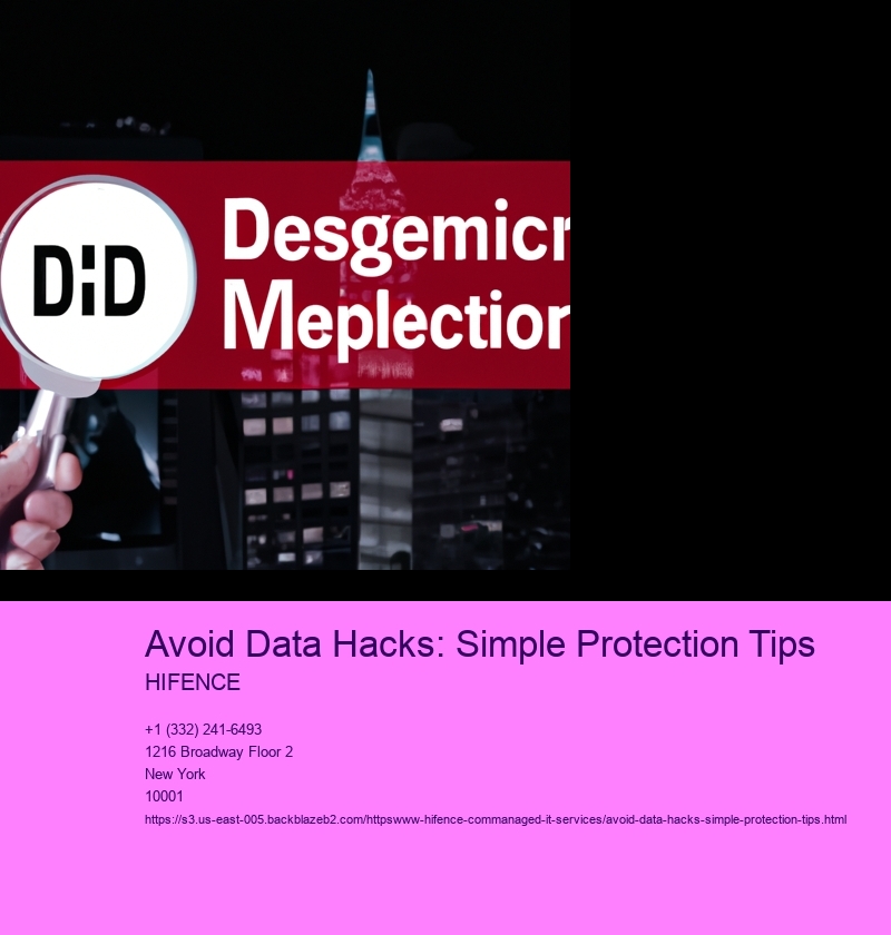 Avoid Data Hacks: Simple Protection Tips