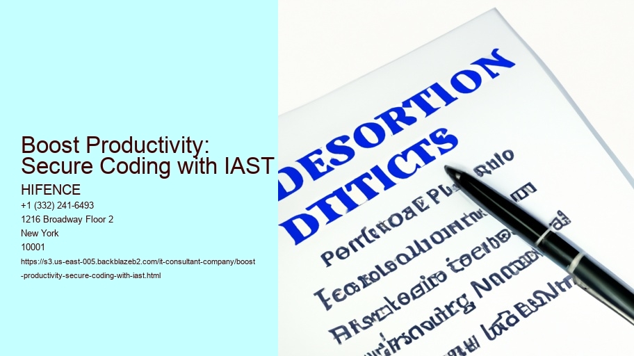 Boost Productivity: Secure Coding with IAST