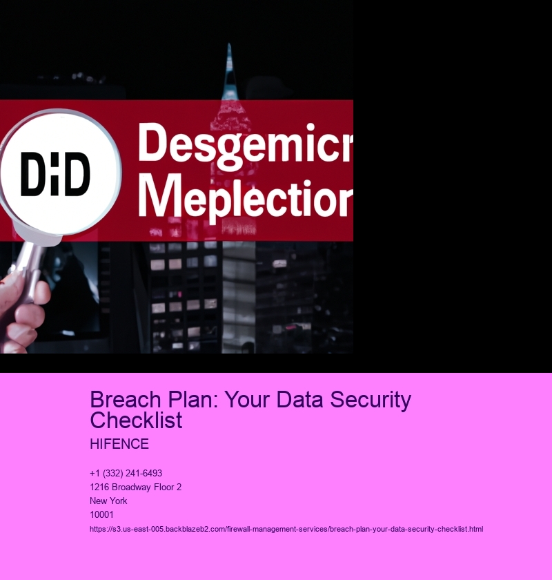 Breach Plan: Your Data Security Checklist