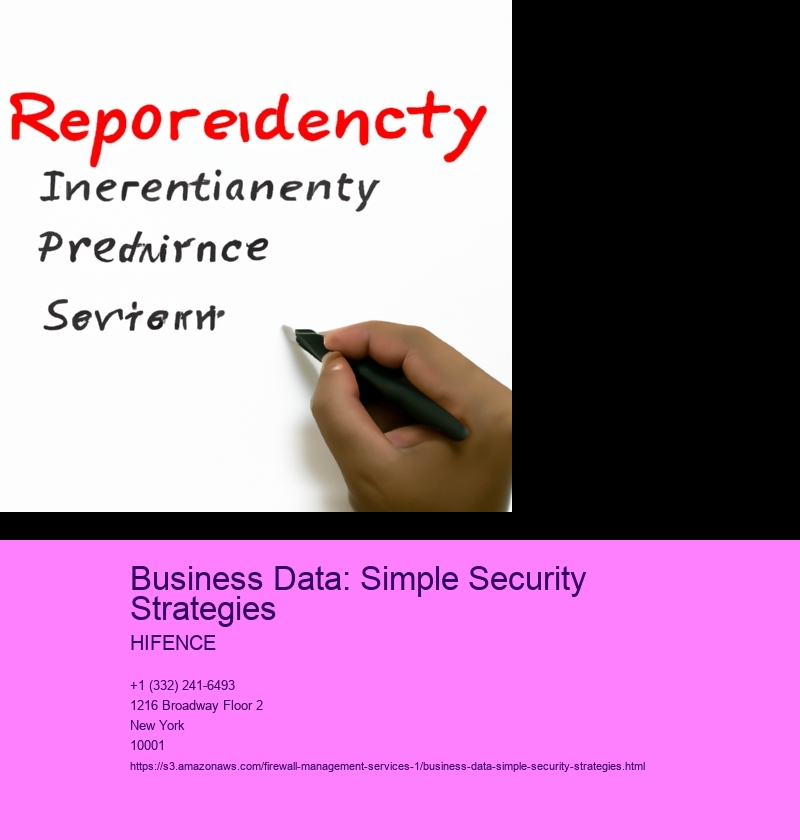 Business Data: Simple Security Strategies