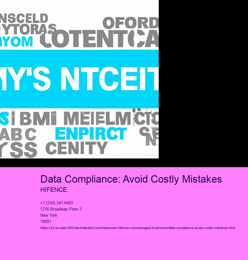 Data Compliance: Avoid Costly Mistakes