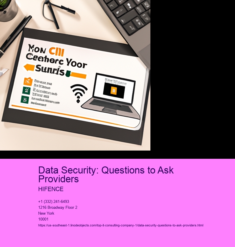 Data Security: Questions to Ask Providers