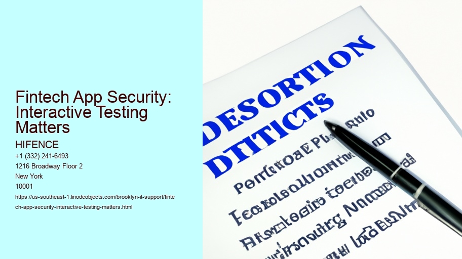 Fintech App Security: Interactive Testing Matters