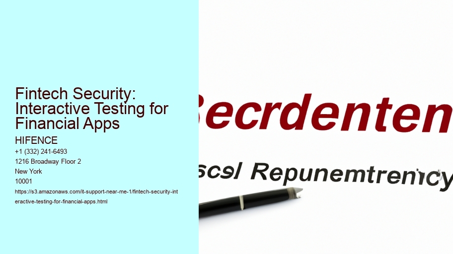 Fintech Security: Interactive Testing for Financial Apps