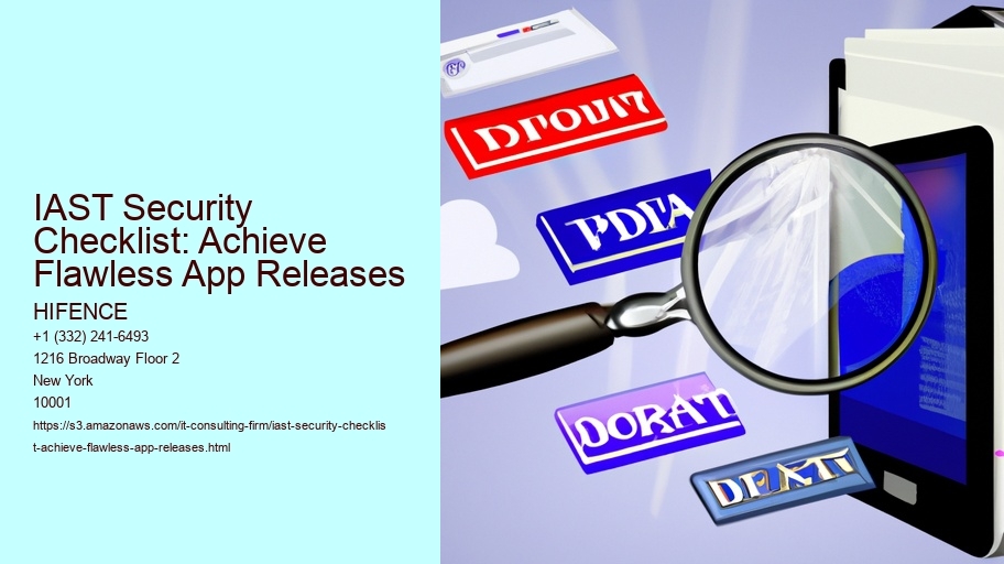 IAST Security Checklist: Achieve Flawless App Releases