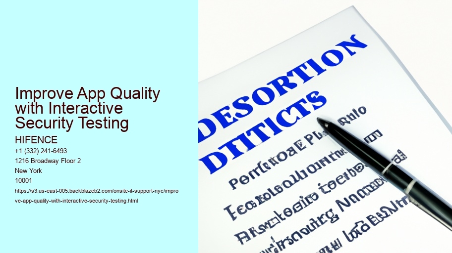 Improve App Quality with Interactive Security Testing
