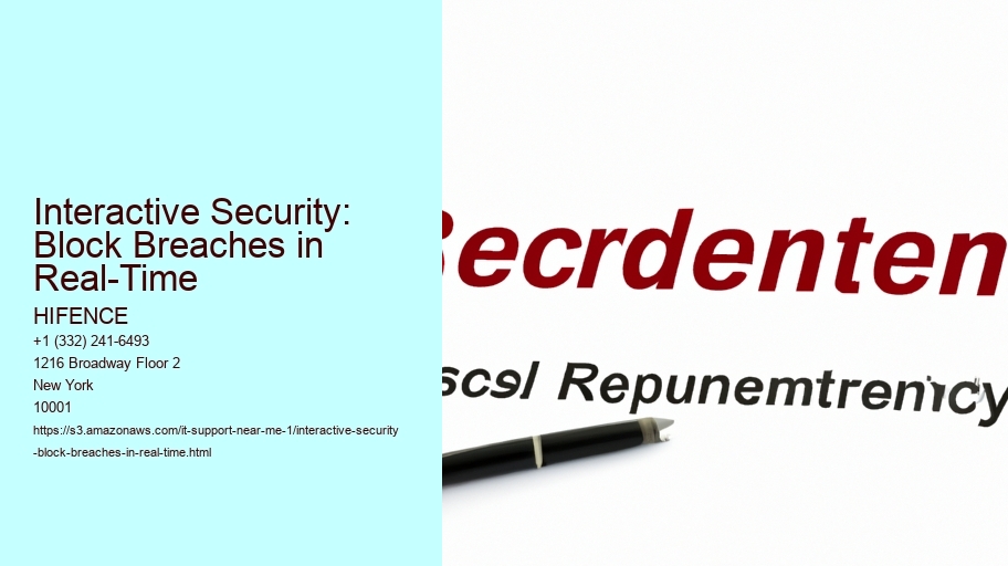 Interactive Security: Block Breaches in Real-Time