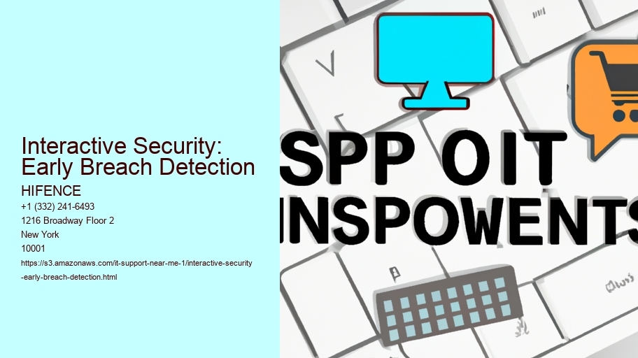 Interactive Security: Early Breach Detection
