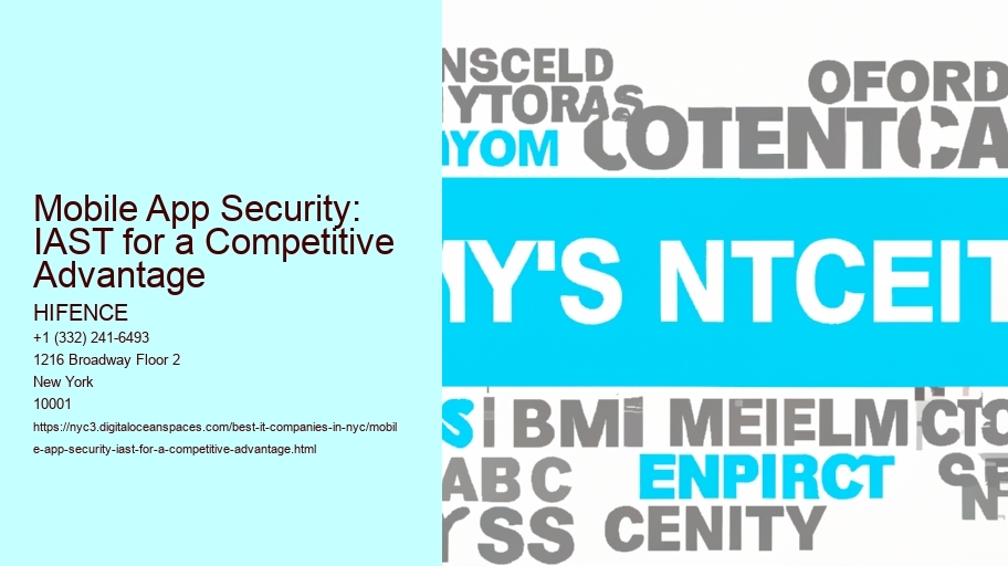 Mobile App Security: IAST for a Competitive Advantage