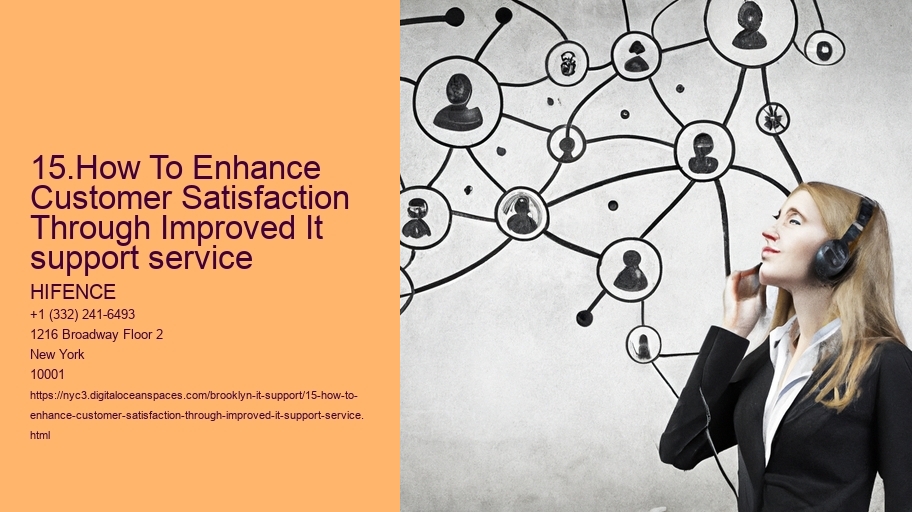 15.How To Enhance Customer Satisfaction Through Improved It support service