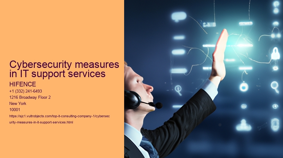 Cybersecurity measures in IT support services 