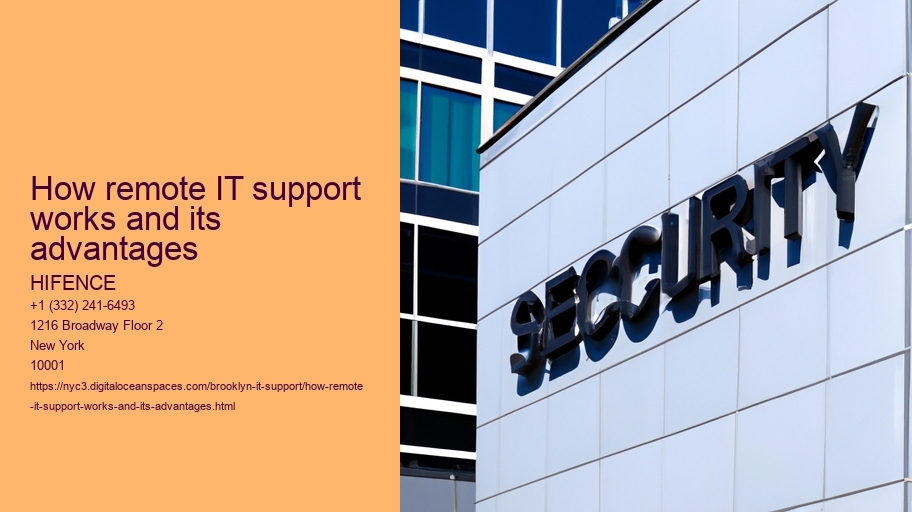 How remote IT support works and its advantages 