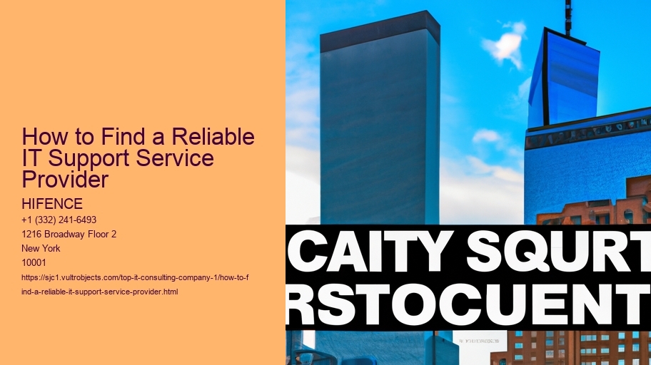 How to find a reliable IT support provider near you