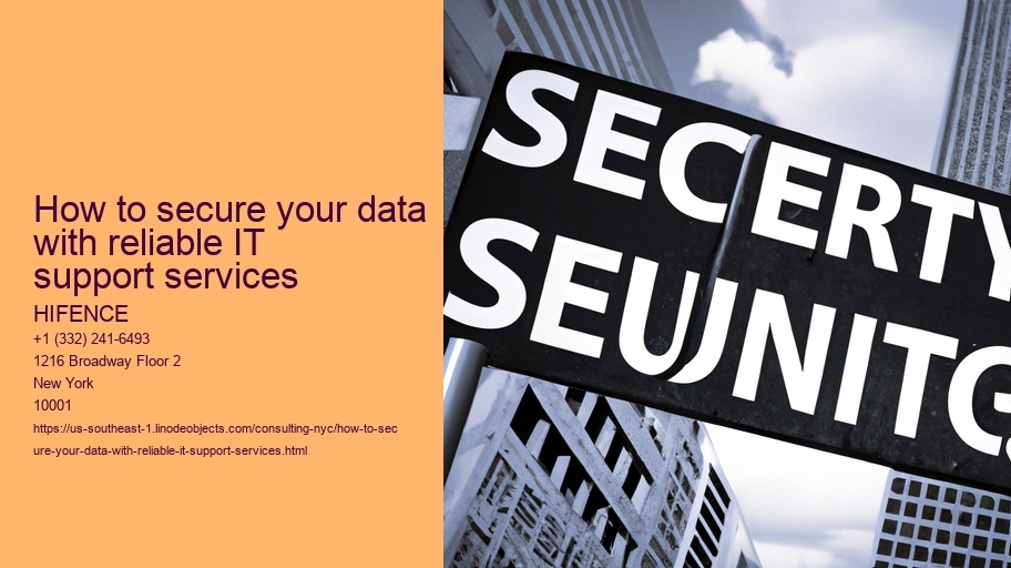 How to secure your data with reliable IT support services