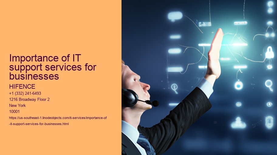 Importance of IT support services for businesses