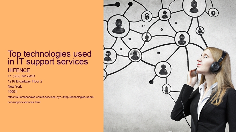 Top technologies used in IT support services 