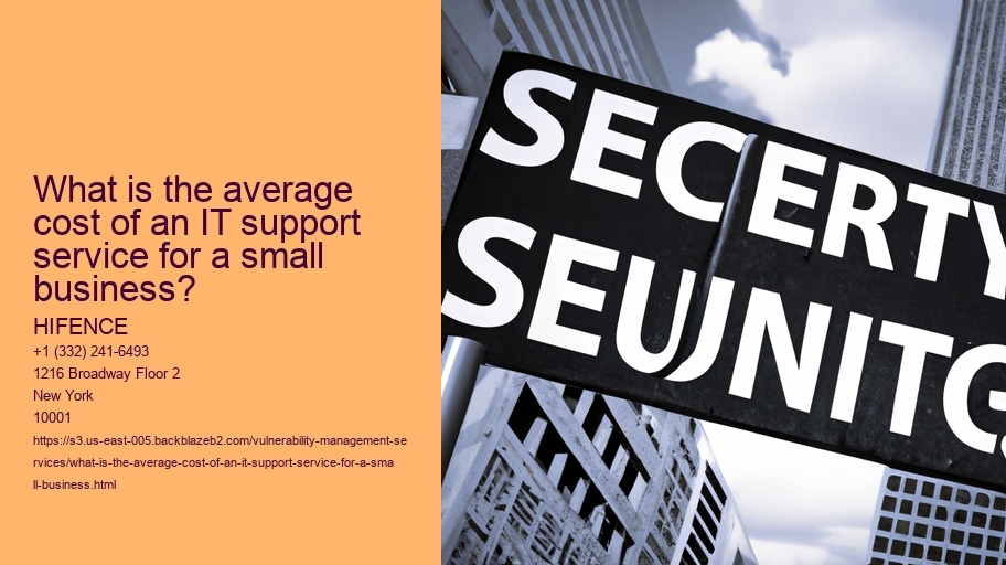 What is the average cost of hiring an outsourced IT support service?